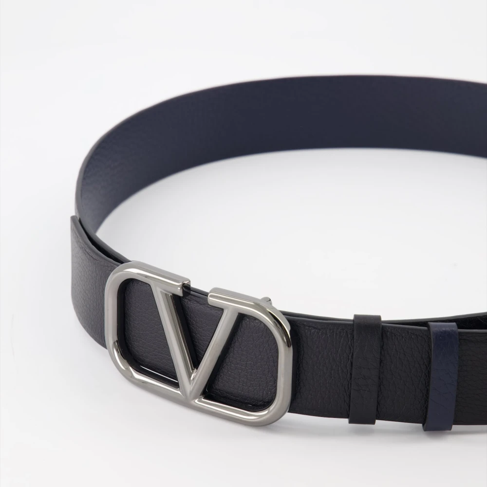 Valentino Garavani Omkeerbare VLogo Riem Black Heren