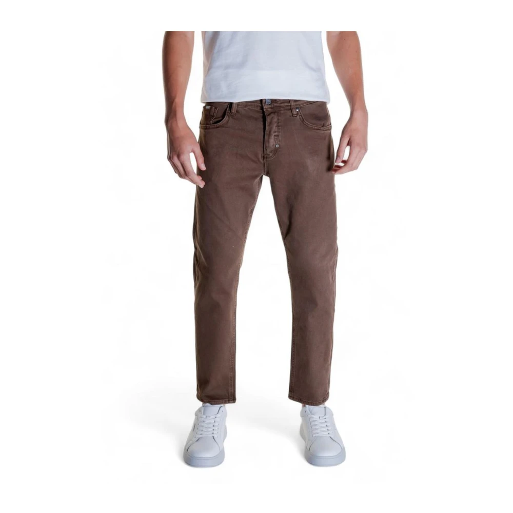 Antony Morato Bruine Katoenmix Jeans & Broeken Brown Heren