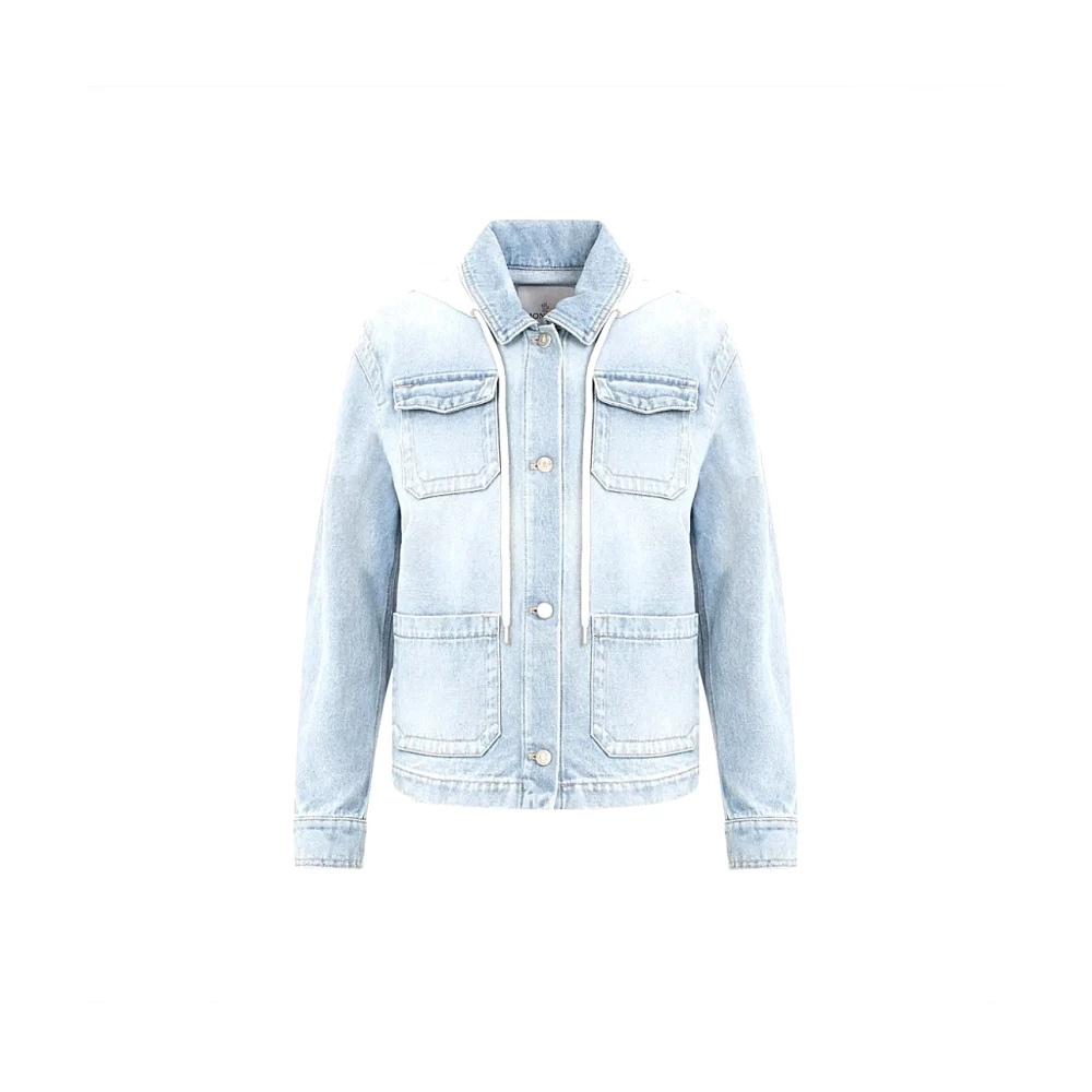 Moncler Stijlvolle jas voor mannen en vrouwen Blue Heren