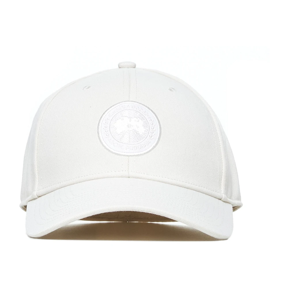 Canada Goose Stijlvolle Wintermutsen Collectie White Heren
