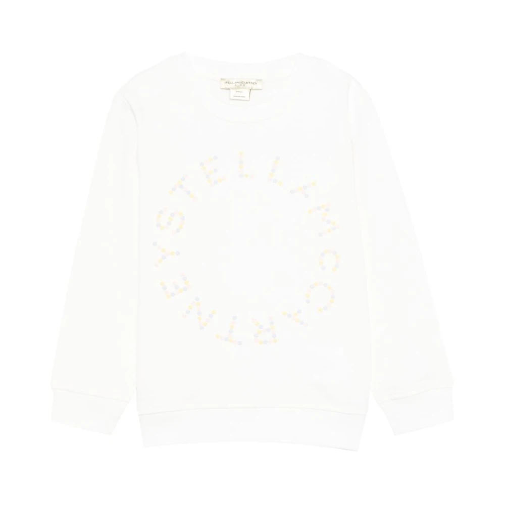 Stella Mccartney Unisex Kids White Kids Sweatshirts, 8 Y, Printed Sweatshirt