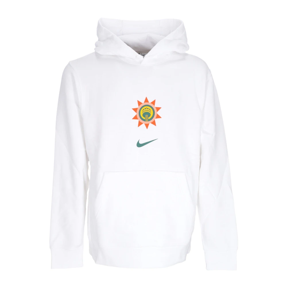 Nike San Antonio Spurs Club Hoodie White Heren