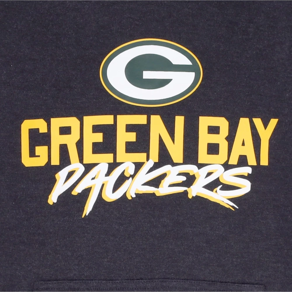 new era Green Bay Packers NFL Team Hoody Blue Heren