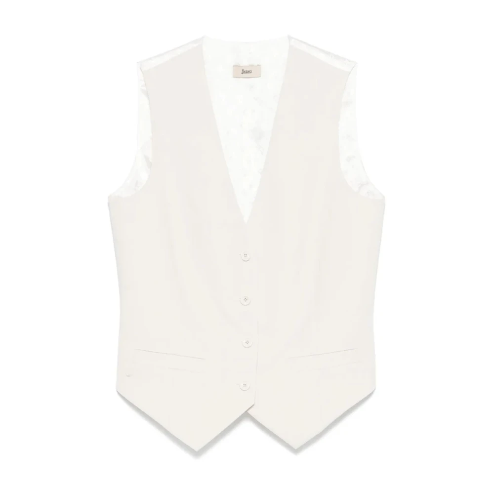 Herno - Jackets > Vests - Beige - Herno - Modalova