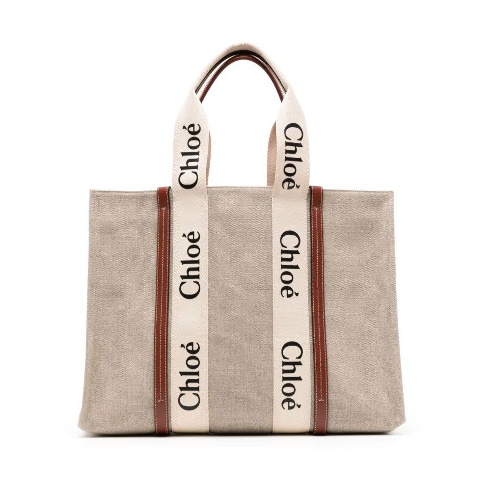 Chloé - Bags > Tote Bags - Beige - Chloé - Modalova