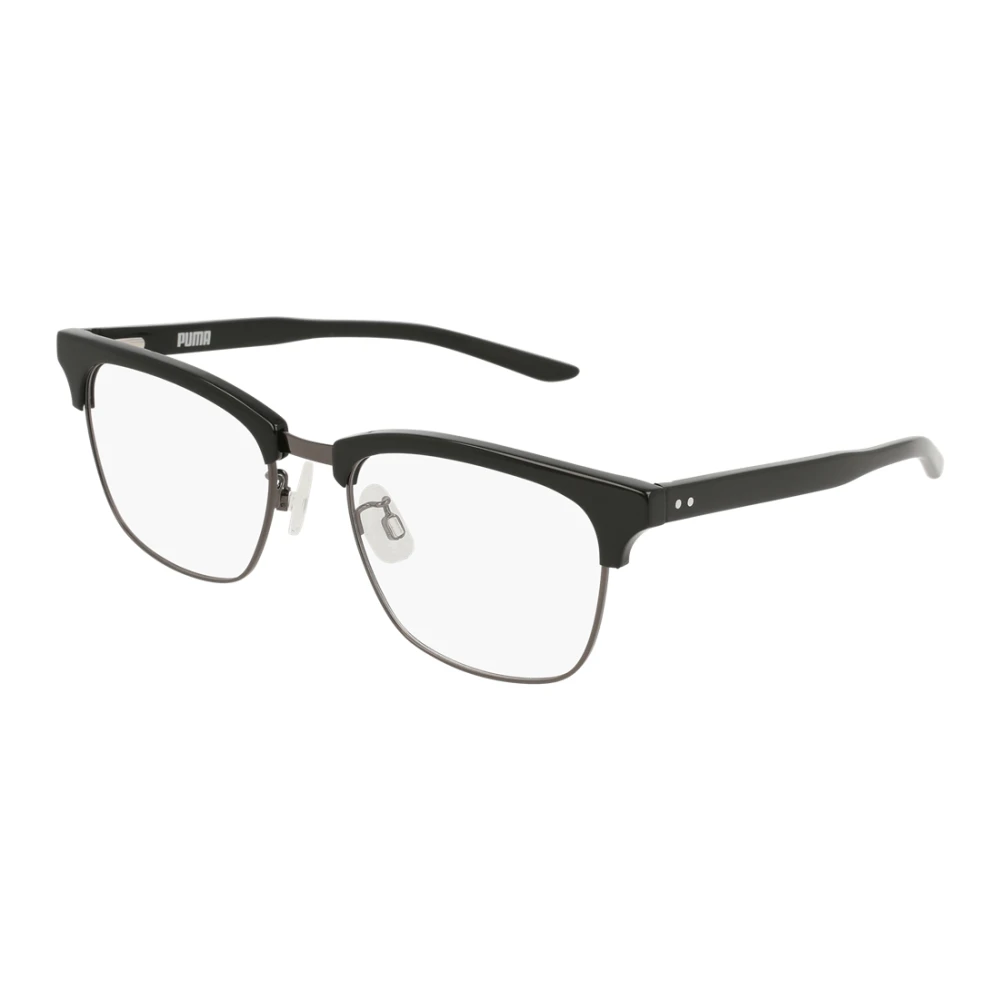 Puma Black Glasses, Male, 56 Mm, Optical Frame
