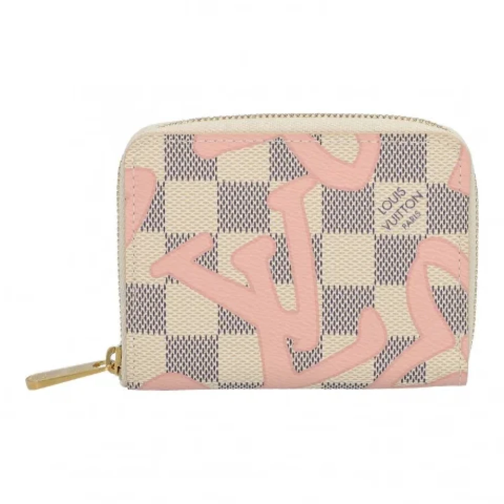 Louis Vuitton Vintage Pre-owned Canvas wallets Pink Dames