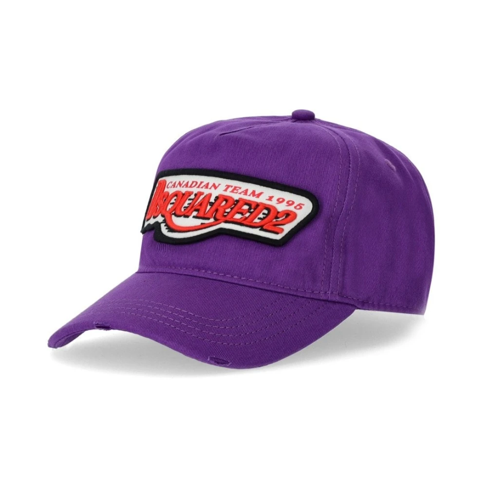 Dsquared2 Caps Purple Heren
