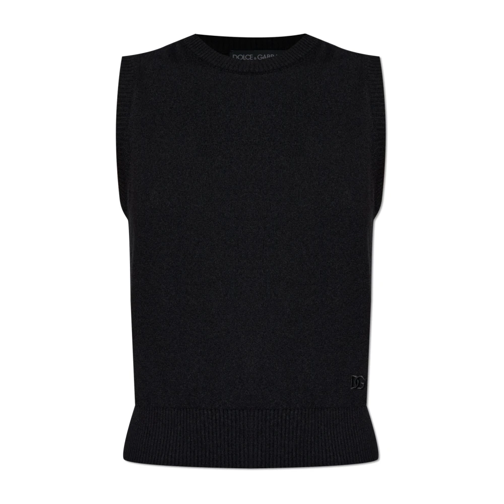Dolce & Gabbana Damen Schwarz Strickwaren, K, Xsgröße: