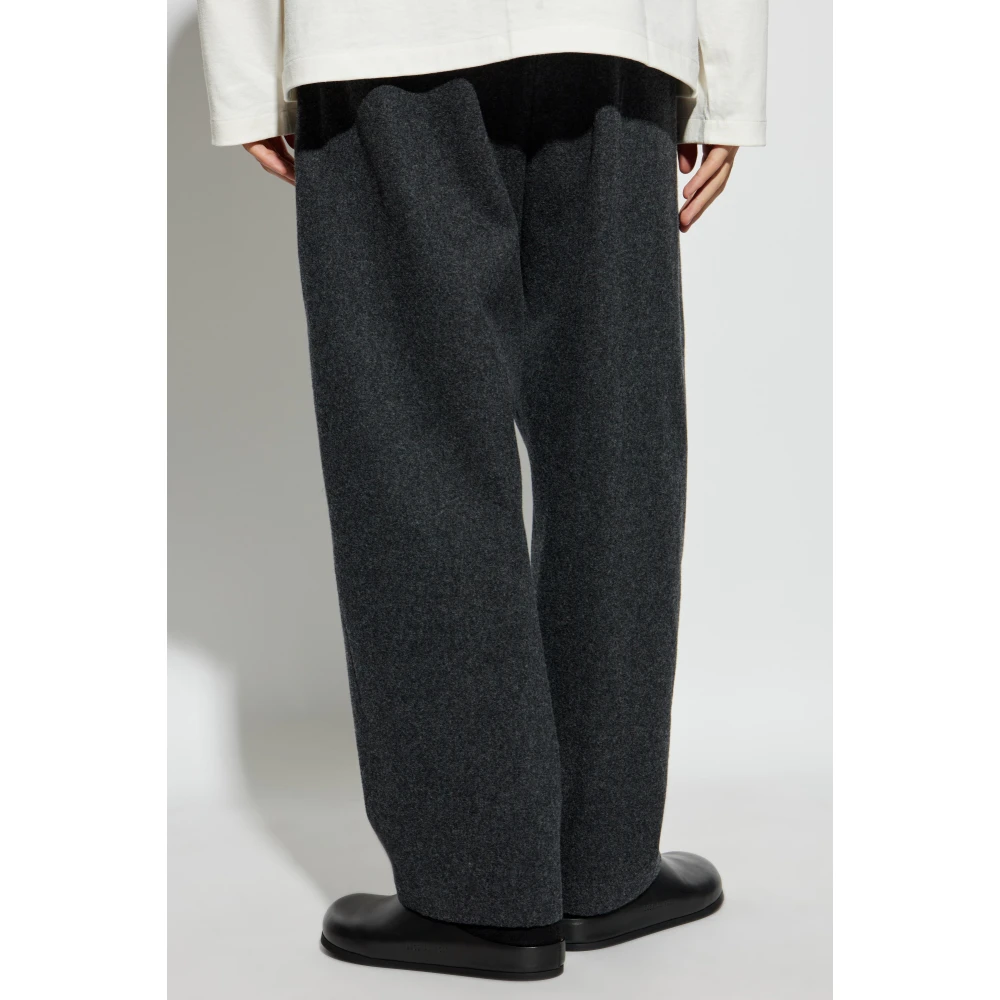Jil Sander Wollen broek Gray Heren