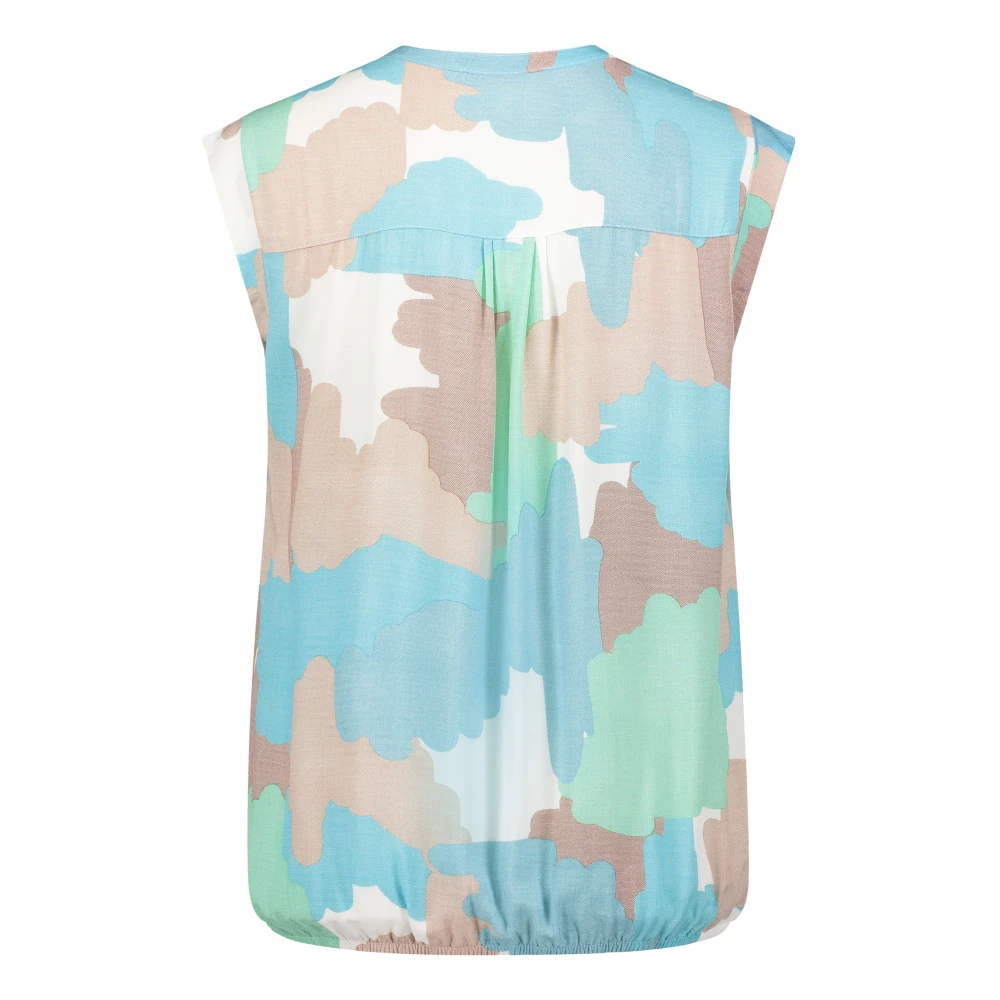 Betty & Co Blousetop met Grafische Print Multicolor Dames