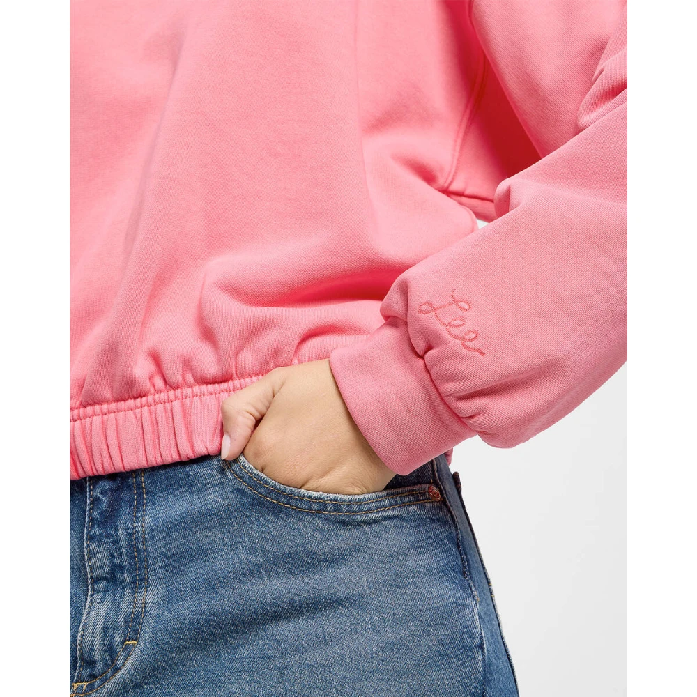 Lee Stijlvolle Sweat S ve Red Dames