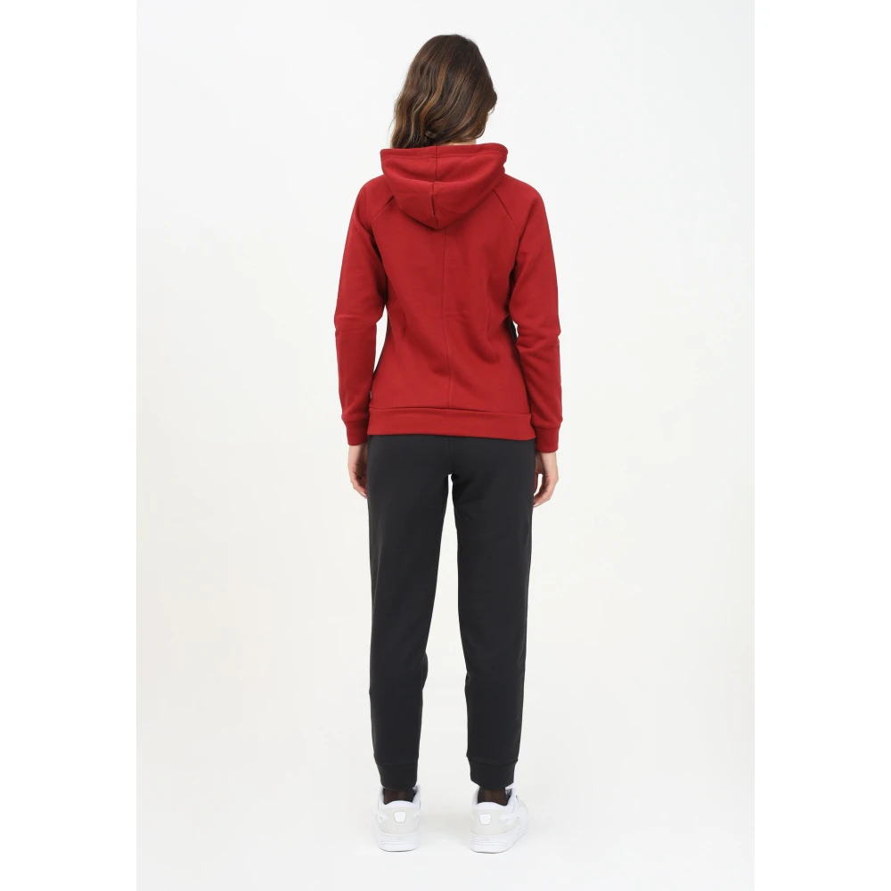 Puma Sportief rood en zwart trainingspak set Red Dames