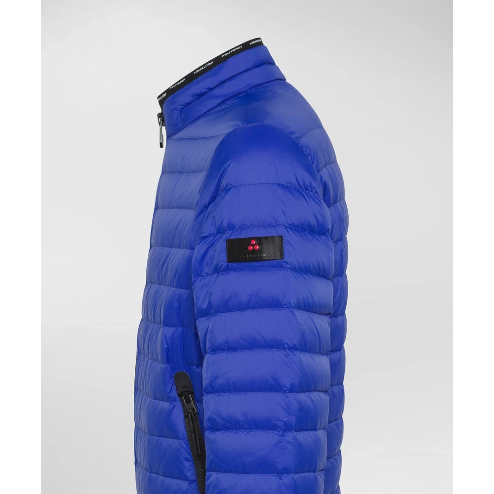 Peuterey Blauwe Jassen Flobots Knc 01 Blue Heren