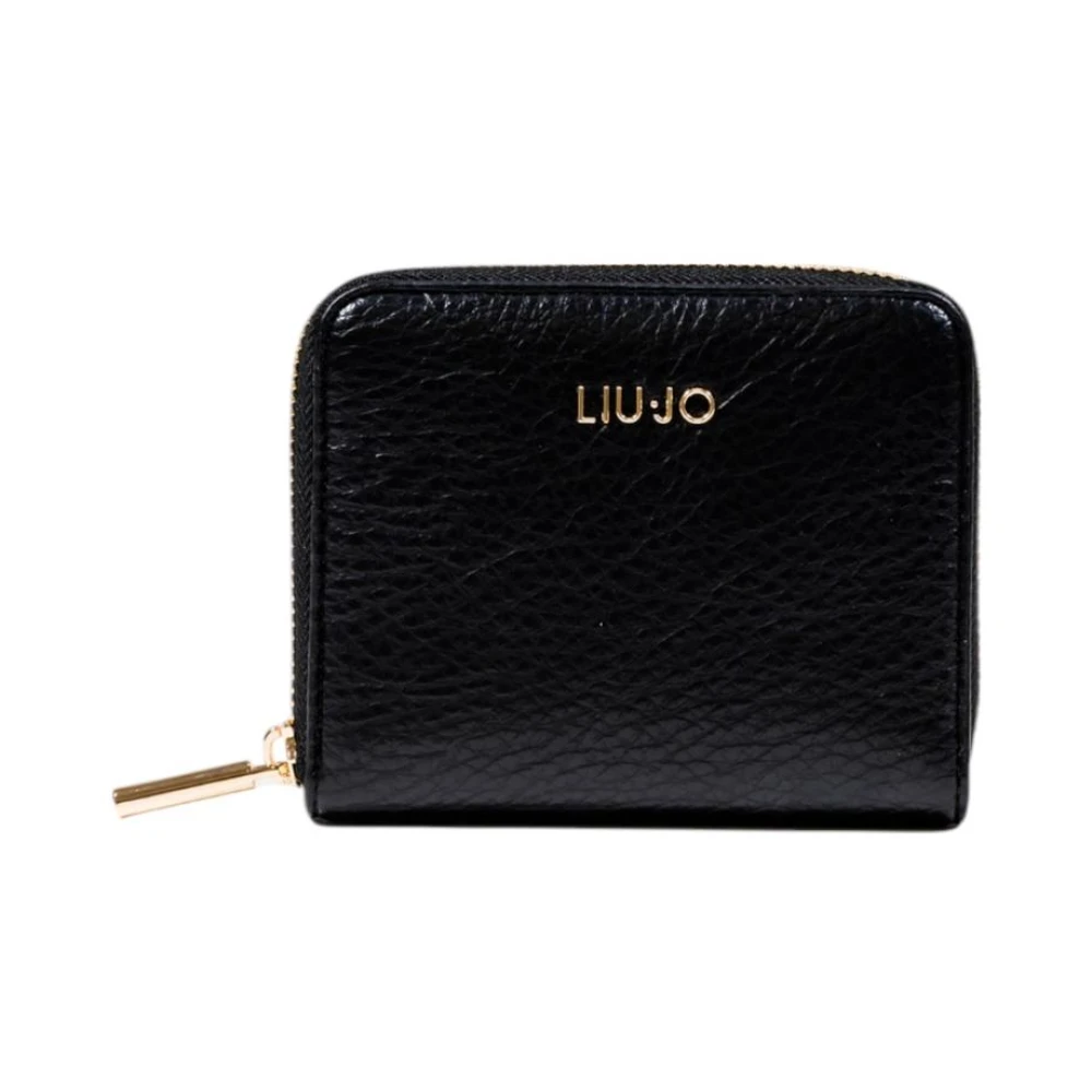 Liu Jo Women's Black Wallets & Cardholders, One Size, Zip-Around Wallet With Compartments