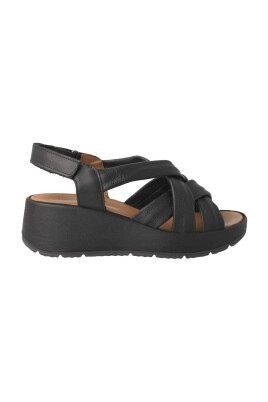 svart-lader-korsrem-sandal