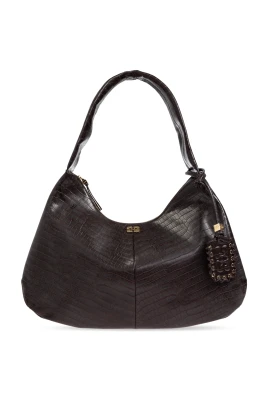Croco XXL Hobo Bag