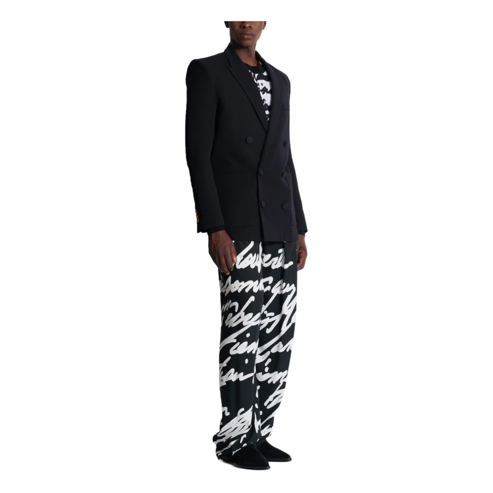 Balmain Grain de poudre blazer Black Heren