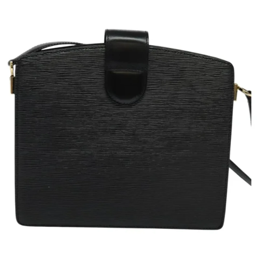 Louis Vuitton Vintage Pre-owned Leather louis-vuitton-bags Black Dames