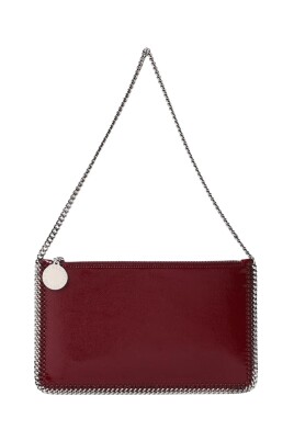 burgundy-chain-wallet-zip-closure