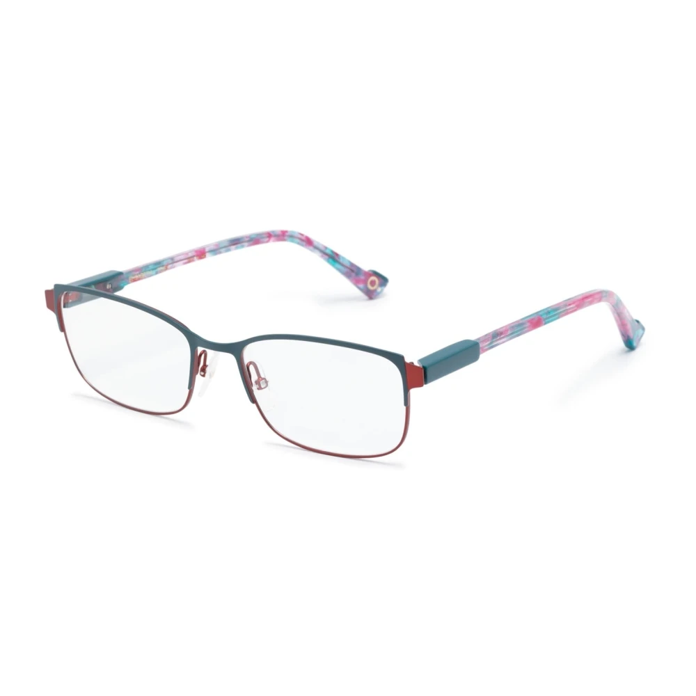 Etnia Barcelona Women's Multicolor Glasses, 55 Mm, Green Optical Frame Stylish And Versatile