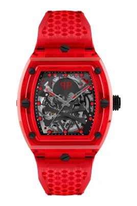 Automatisk herrklocka The $keleton Crystal