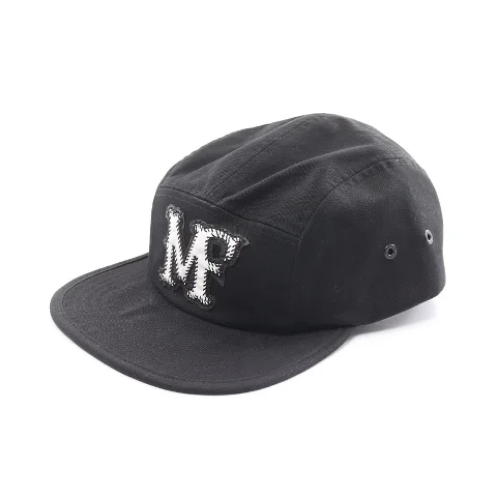 Moncler Pre-owned Cotton hats Black Dames