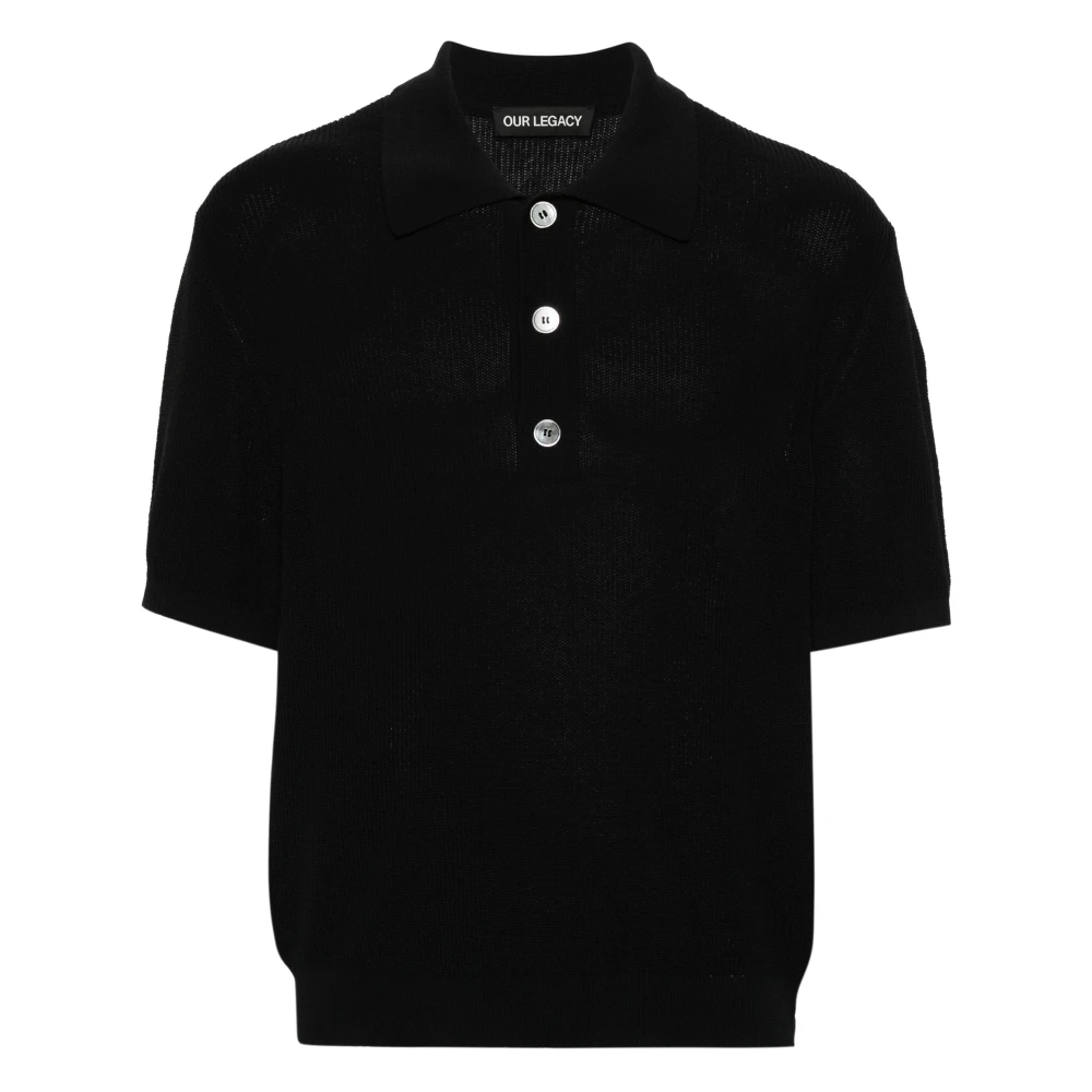 Our Legacy Polo Shirts Black Heren
