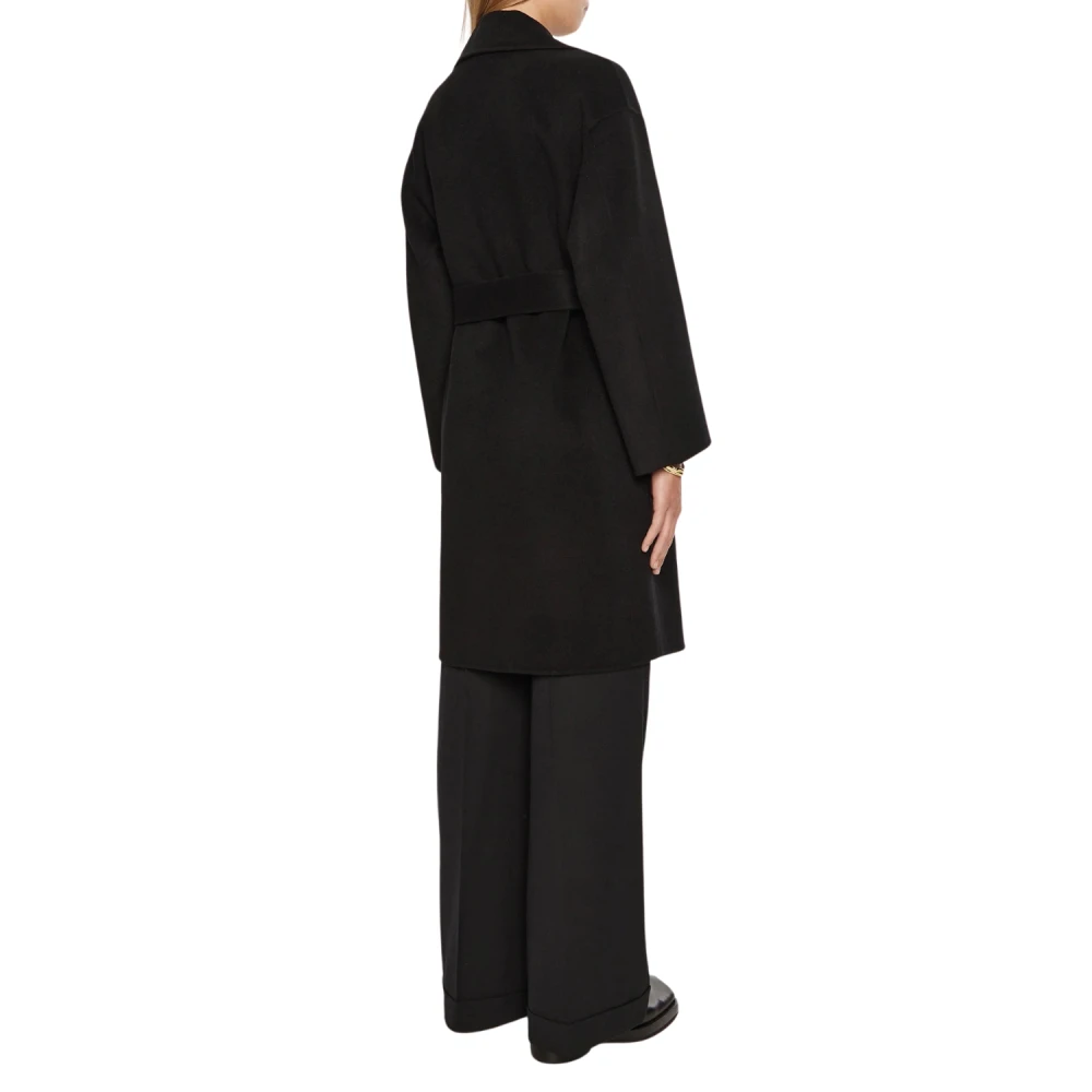 Marella Elegante Zwarte Jas Marna Black Dames
