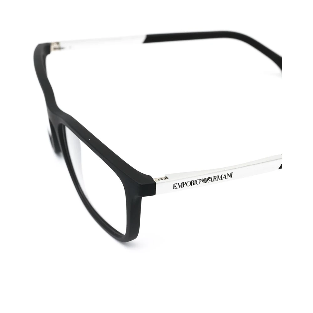 Emporio Armani Klassiek Zwart Optisch Montuur Black Heren