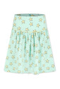 jupe-verte-a-imprime-etoiles