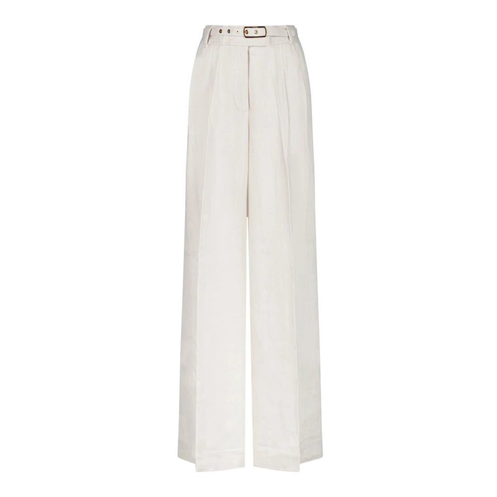 Trousers > Wide Trousers - - Zimmermann - Modalova