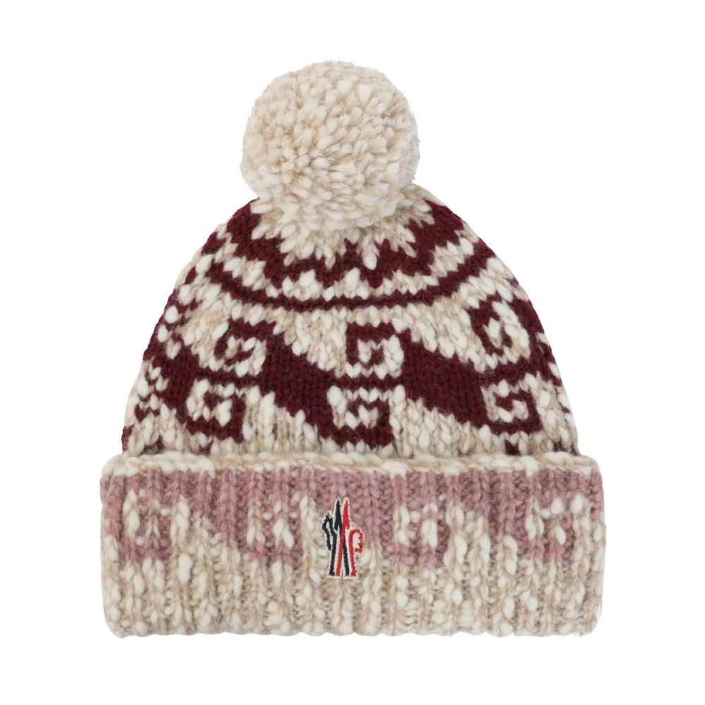 Moncler Grenoble Hat - Female - Accessories - Beige - One Size - Accessories