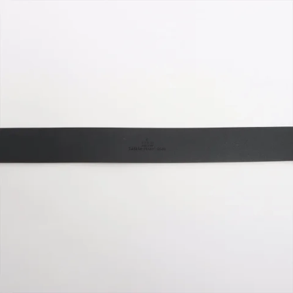 Gucci Vintage Pre-owned Leather belts Black Dames