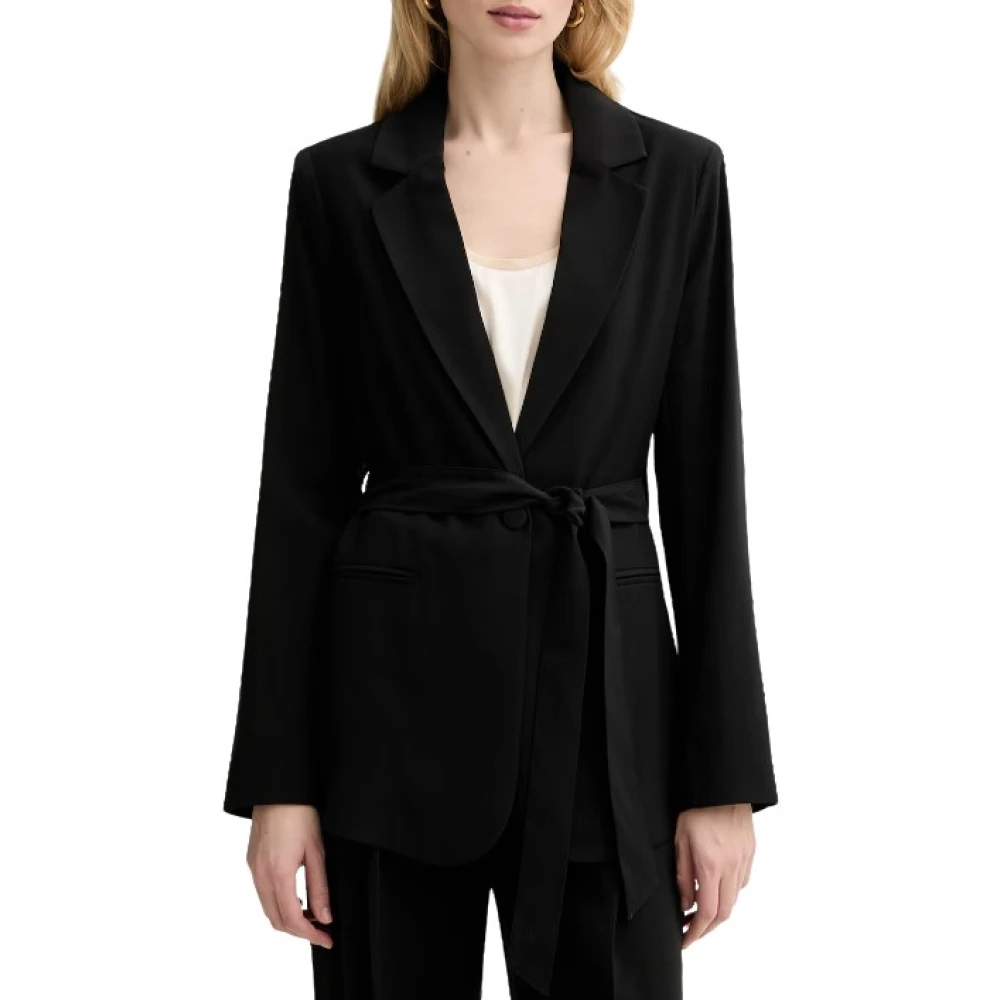 Silvian Heach Donna Nero Giacche, 2XS, New,