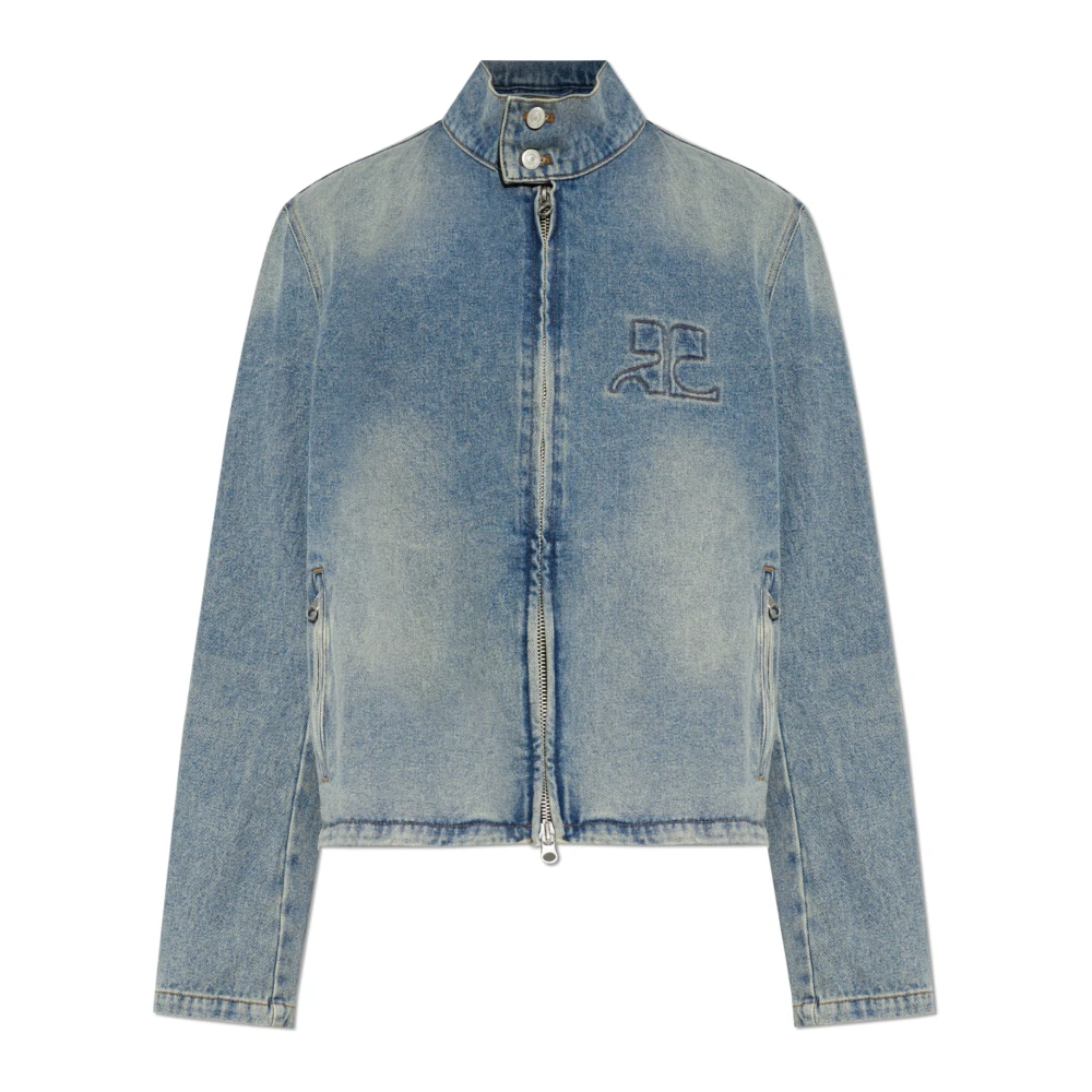 Courrèges Herren Blau Jacken, Mgröße: