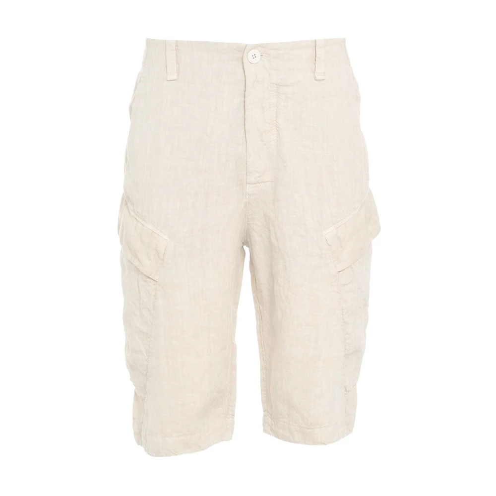 Transit Witte Shorts voor Heren White Heren