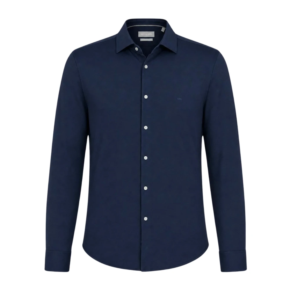Michael Kors Blau Slim Fit Performance Shirt - Bild 2