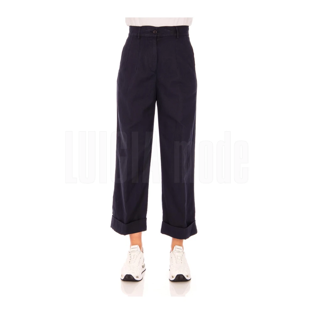 Trousers > Cropped Trousers - - Aspesi - Modalova