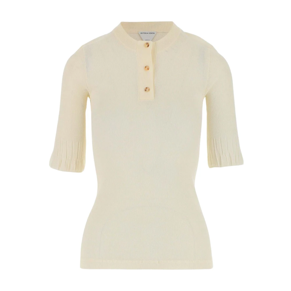 Bottega Veneta Stijlvolle TOP voor modeliefhebbers White Dames