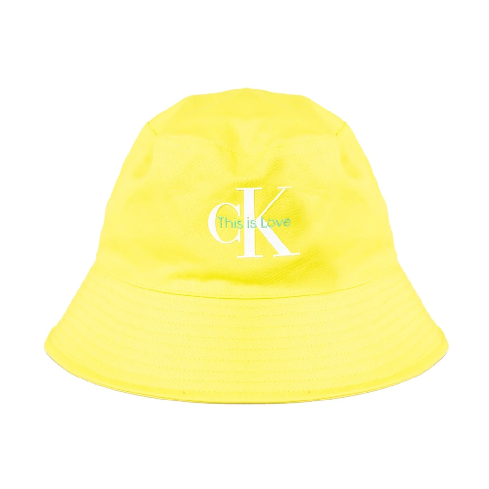 Calvin Klein Stilren herr bucket hatt Yellow, Herr