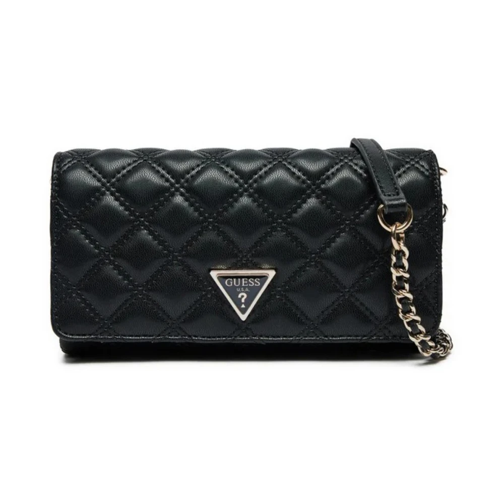 Guess Stilig Crossbody-väska för Kvinnor Black, Dam