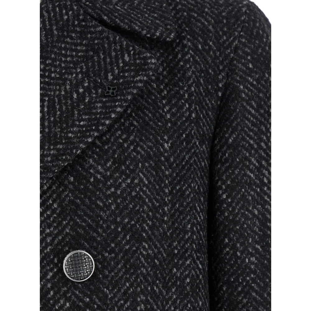 Tagliatore Grijze Dubbel-Borstjas Gray Heren