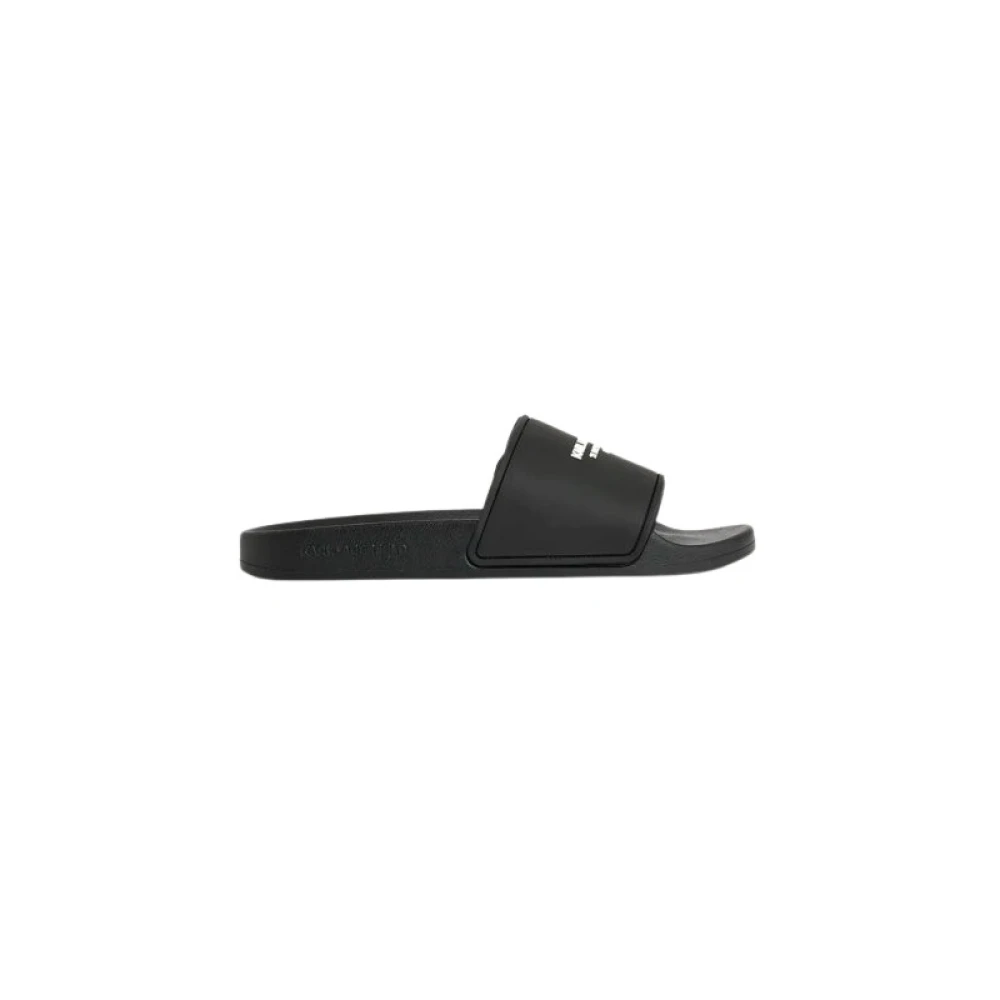 Karl Lagerfeld Black Kl70008 Slide - Male - Sliders - 8 Uk - Shoes