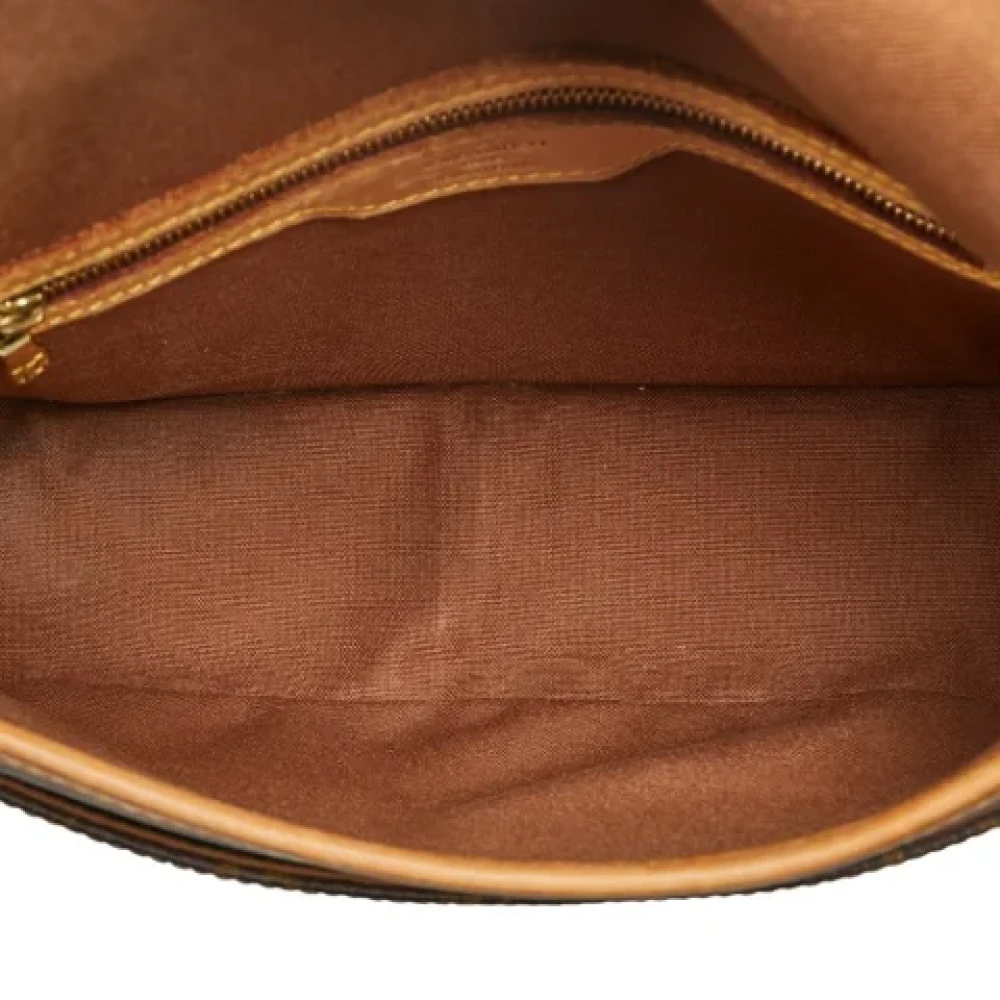 Louis Vuitton Vintage Pre-owned Canvas shoulder-bags Brown Dames
