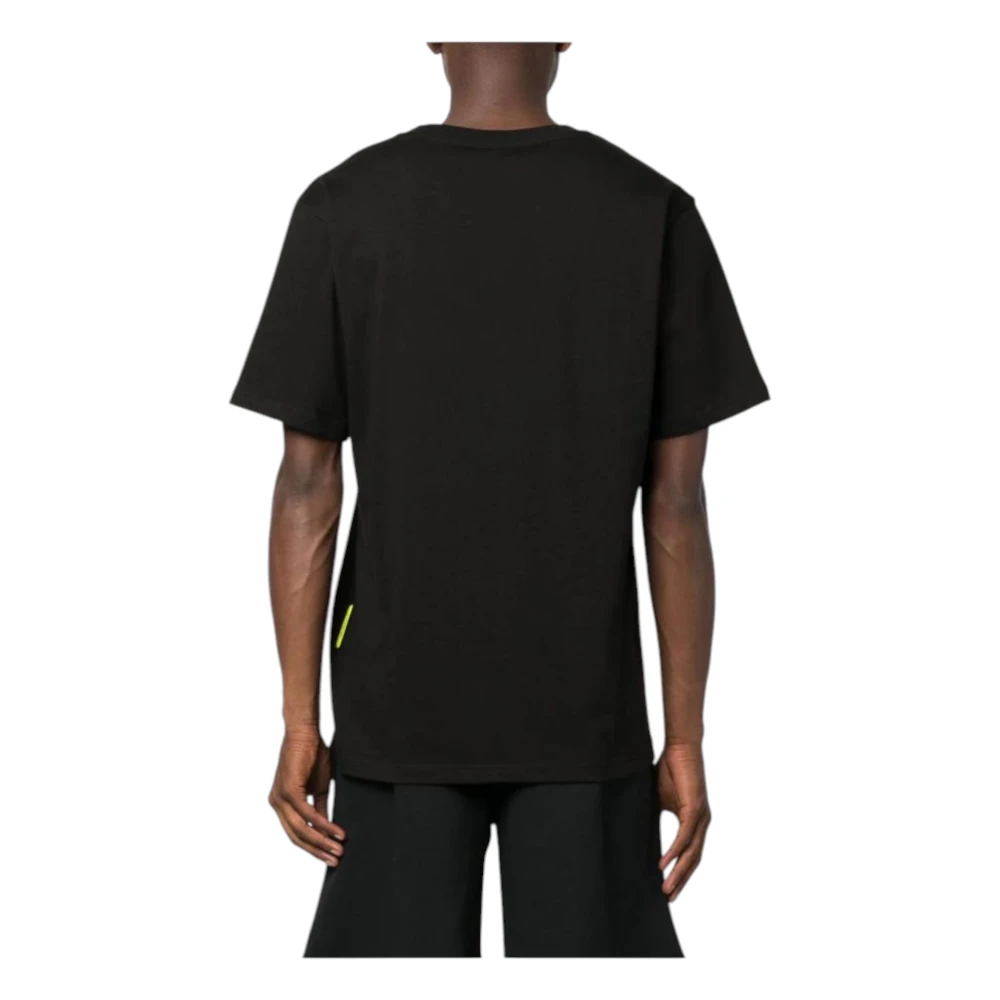 Barrow Katoenen Unisex T-shirt Black Heren