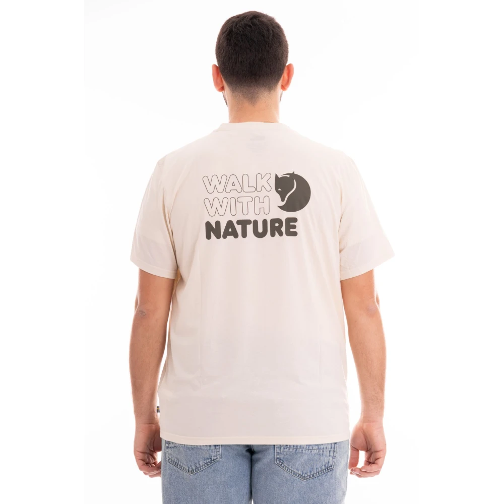 Fjällräven Natuurwandeling T-shirt Mannen Pink Heren