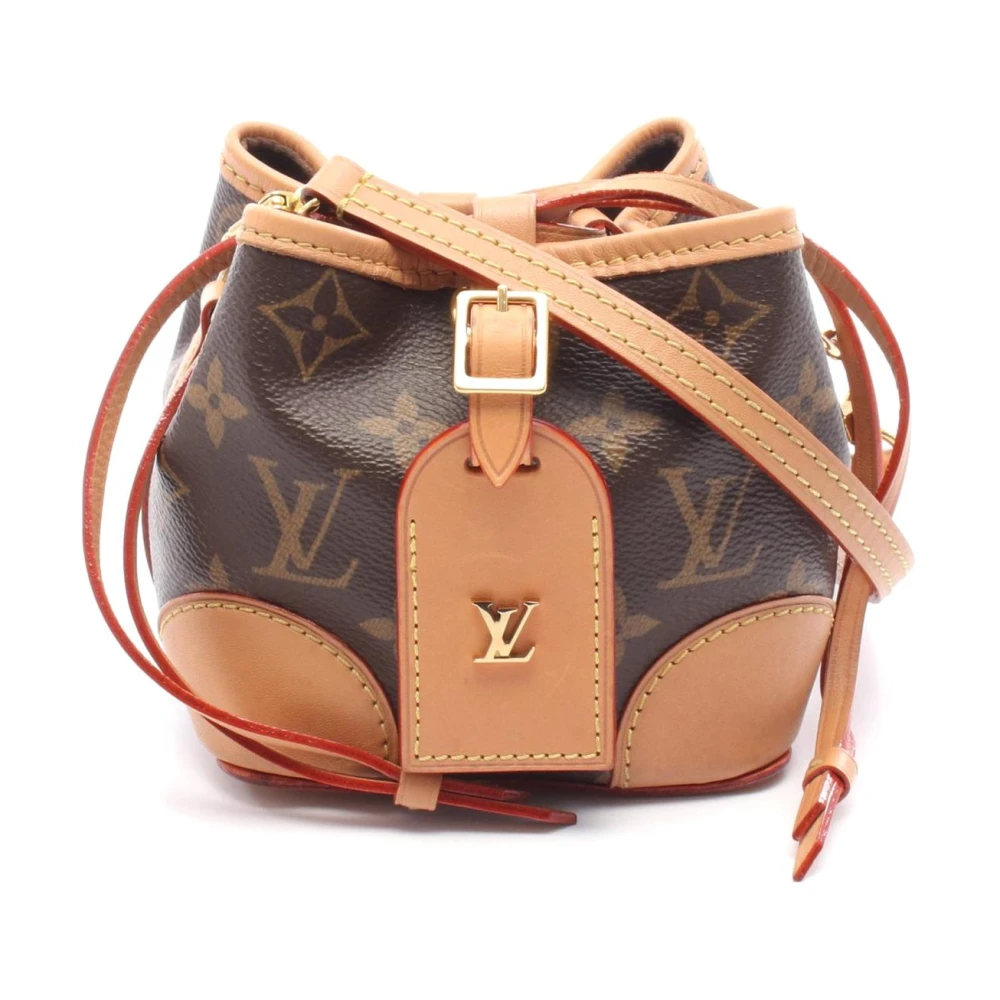 Louis Vuitton Vintage Women's Brown Pre-Owned Vintage Monogram Canvas Bucket Bag