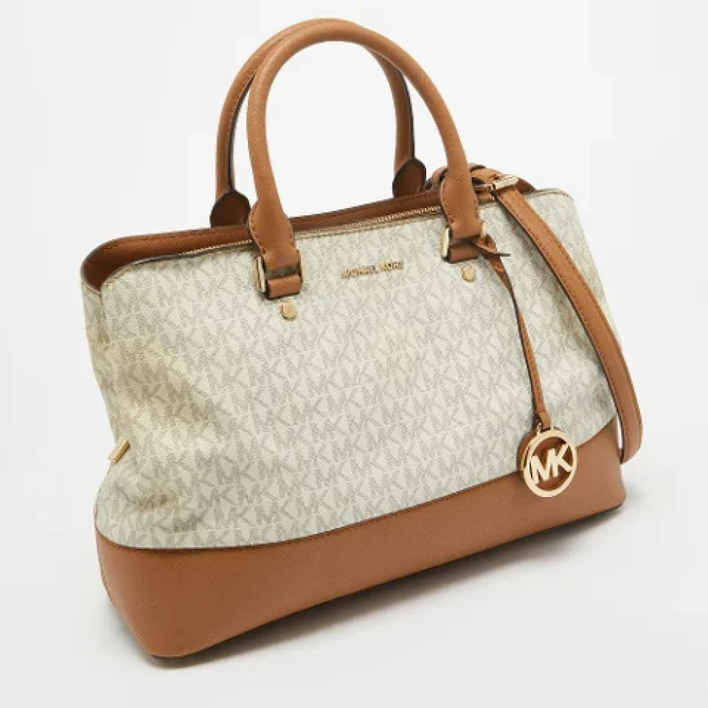 Michael Kors Pre-owned Leather handbags Brown Dames