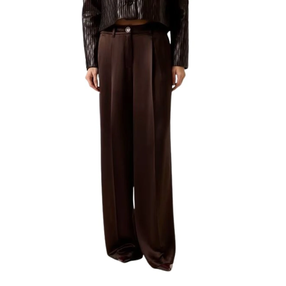 Guess Flora Wide Leg Pant - Brown - Image 2